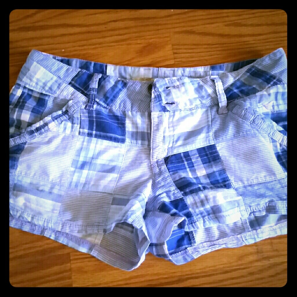 Patchwork shorts